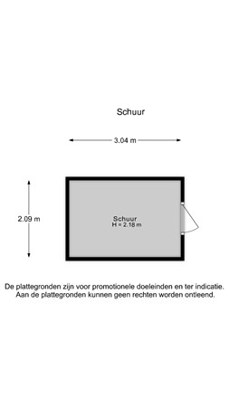 Floorplan - Buffelstraat 43, 1338 JH Almere